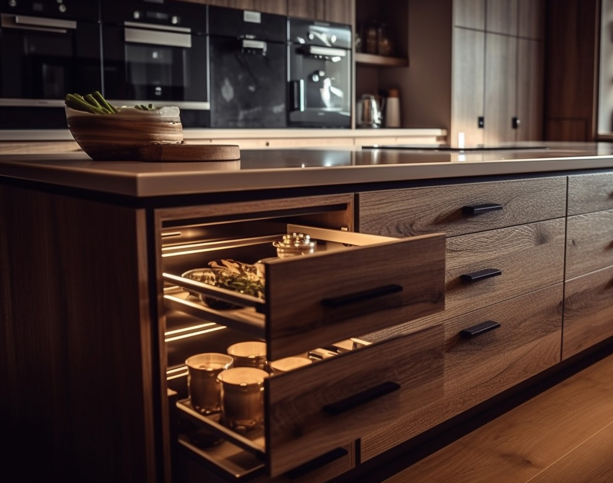profilo in alluminio su misura per arredamento