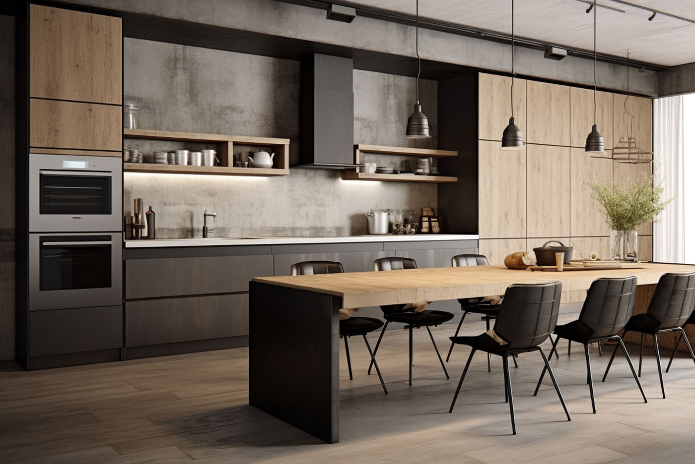 profili in alluminio su misura per cucine