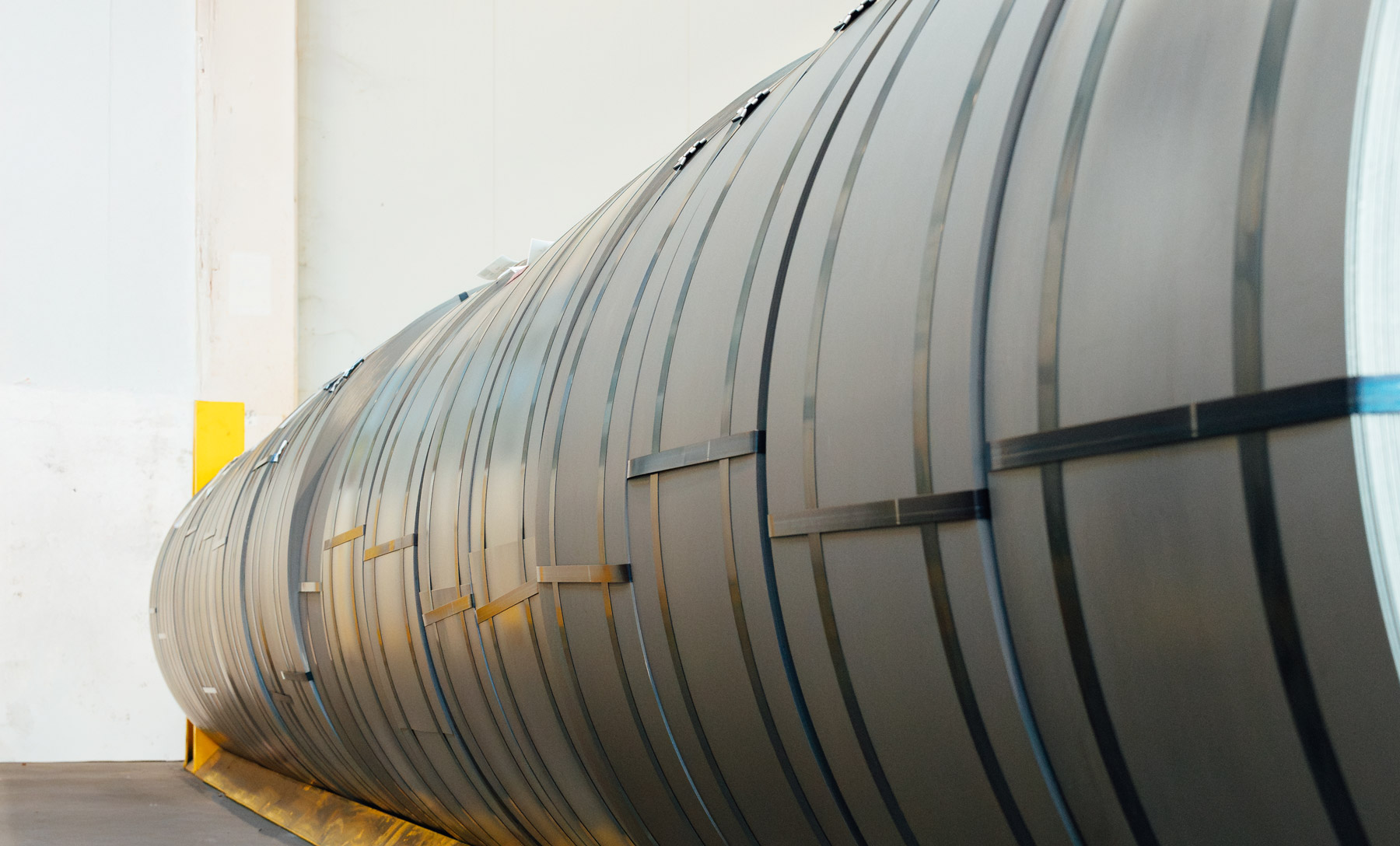 Bobina in materiale acciaio inox per la profilatura a freddo