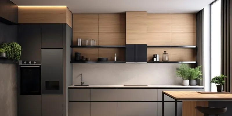 Aluminum profiles for kitchens. Custom production for commercial profiles.