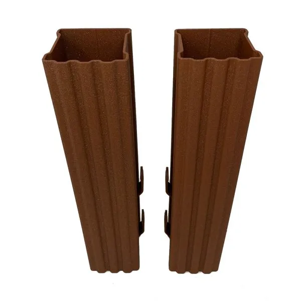 pali in acciaio corten