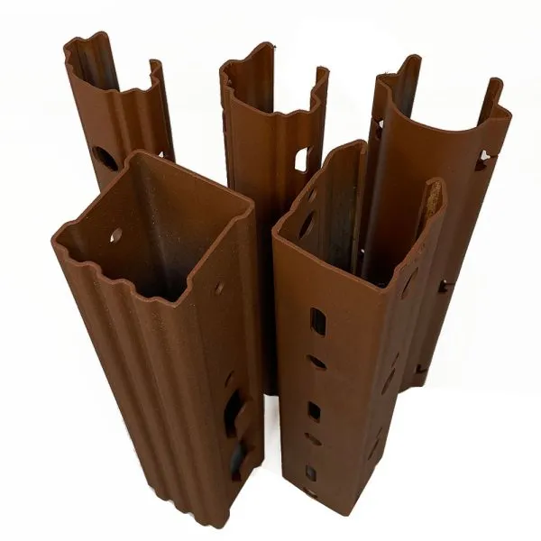 pali per vigneto in acciaio corten