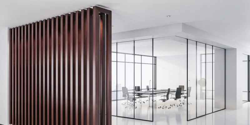 custom-made aluminum profiles for partition walls